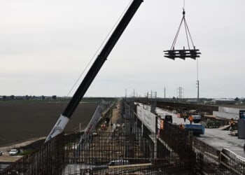 Newsom’s Big Win: High-Speed Railway Has A Fancy Warehouse After Nearly Two Decades Of Construction