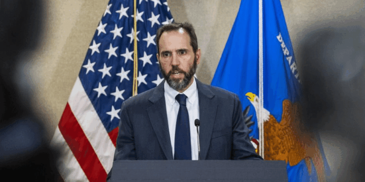 Judicial Watch Obtains Rosters Identifying Jack Smith’s Top Deputies