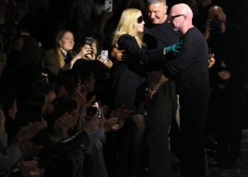Madonna steals the spotlight at Dolce & Gabbana's Milan Fashion Week runway show