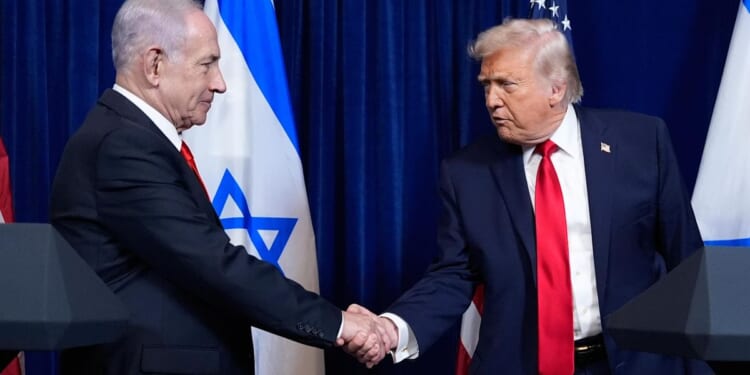 Netanyahu showcases WWII book during his call with Trump