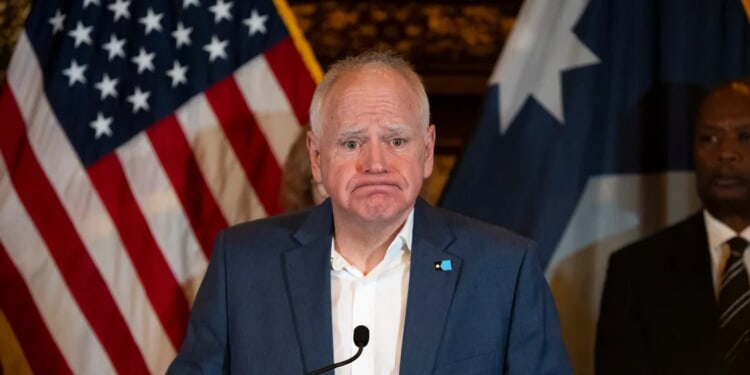 Angry Tim Walz Claims He’s Furious Over Fraud In His State — But Also That The Scandal Is Just Trump ‘Retribution’