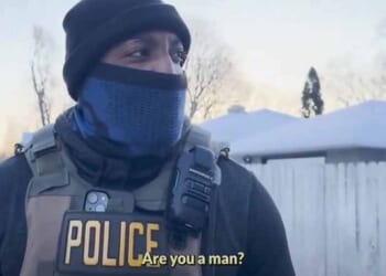 Black ICE Agent Hit With Racial Slurs After Asking Trans Agitator, ‘Are You a Man?’ – Twitchy