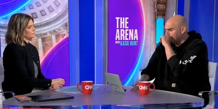 CNN Host Asks John Fetterman If He Would Become Republican, Accept Trump’s Endorsement