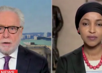 CNN’s Wolf Blitzer Presses Ilhan Omar About Her Behavior During Trump’s State Of The Union