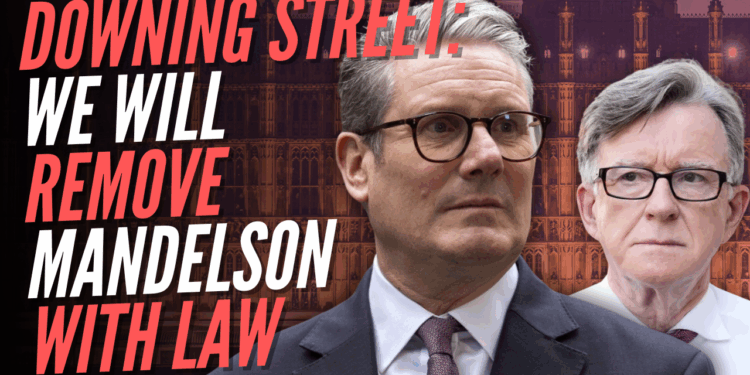 Downing Street U-Turns on Legislation to Remove Mandelson From Lords and Refers Documents to Met Police – Guido Fawkes