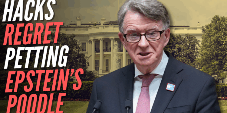 Embarrassed British Journalists Retroactively Decide Mandelson Was a Bad Ambassador – Guido Fawkes
