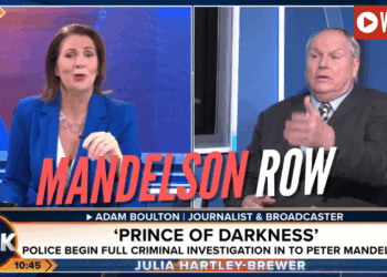 FURIOUS ROW: Adam Boulton vs. Julia Hartley-Brewer on Mandelson