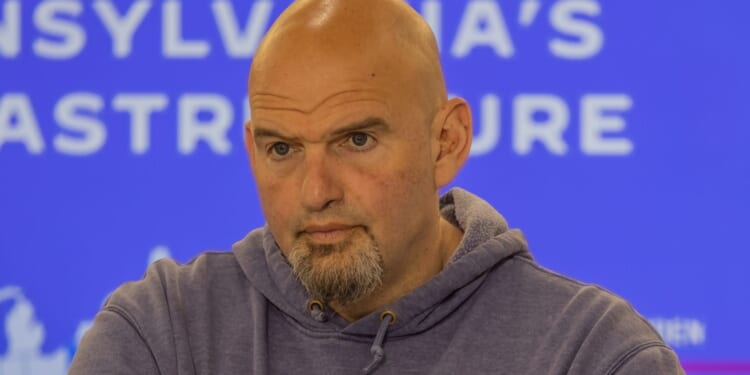 Fetterman Brushes Off Backlash After Shaking President Trump’s Hand At SOTU [WATCH]