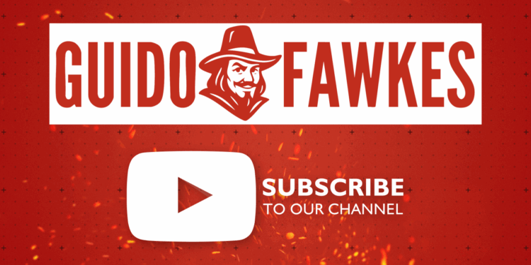 Guido Fawkes on YouTube