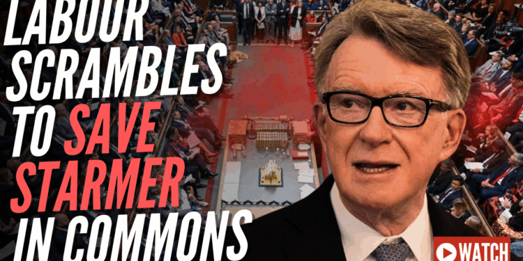 LIVE: Commons Debates and Votes on Mandelson Files