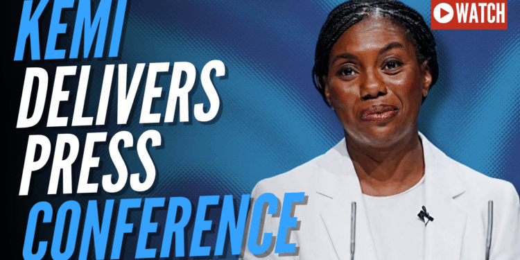 LIVE: Kemi Delivers ‘Landmark’ Press Conference