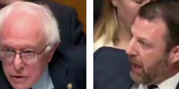 Markwayne Mullin Rips Bernie Sanders To His Face For Being Congressional Relic