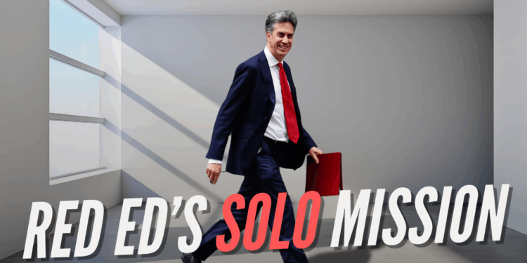 Miliband's Net Zero 'Superpower Mission Board' Has No One Else on the Board – Guido Fawkes