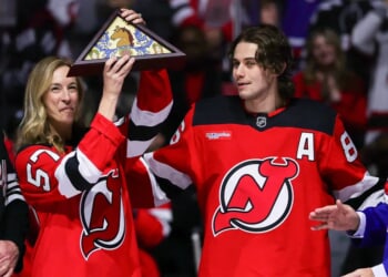New Jersey Gov. Mikie Sherrill Booed At Devils Game Celebrating Team USA’s Jack Hughes