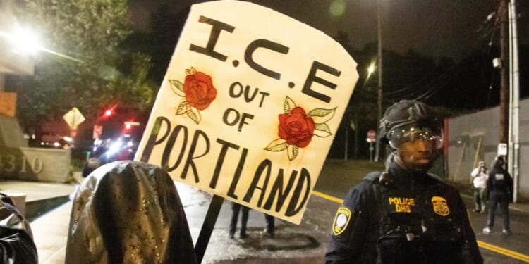 Portland Mayor Calls for ICE to Leave City and 'Resign' After Tear Gas Used on Rioters