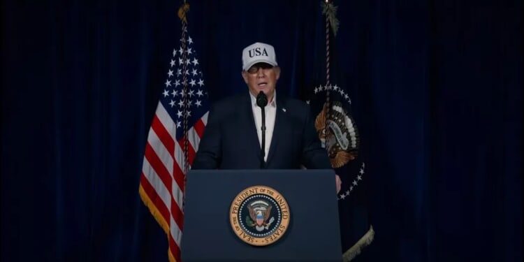 President Trump Announces ‘Massive And Ongoing Operation’ Against Iran