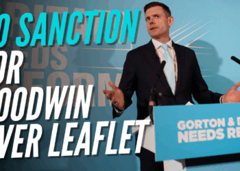 Reform's Matt Goodwin Faces No Fine Over "Inadvertent" Election Rule Breach – Guido Fawkes