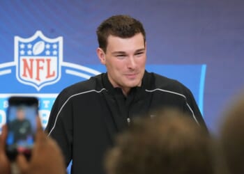 Tom Brady Joins the Raiders Combine Interview With Fernando Mendoza in Surprise Phone Hello