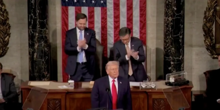 Trump Asks Congress To Stand If Their Duty Is To American Citizens: Guess Who Didn’t Stand?