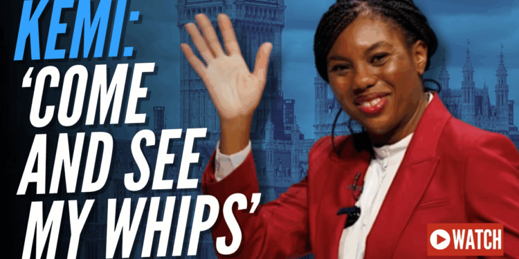 WATCH: Kemi Urges Labour MPs to Call Vote of No Confidence