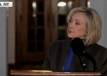 Watch Hillary Clinton Flee After Reporter Asks Why Ghislaine Maxwell Attended Chelsea’s Wedding