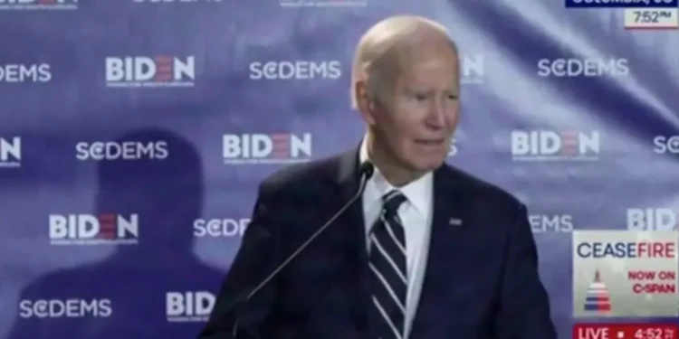 Watch Joe Biden Tell SC Audience About Staggering Number Of Jobs He Claims He Created His Final Year In Office