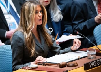 First lady presides at U.N. Security Council meeting on children in conflict zones