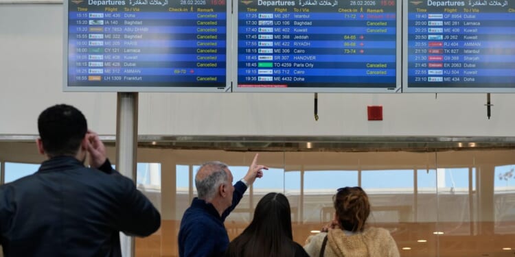 State Department tells Americans in Middle East it can't evacuate them amid Iran war