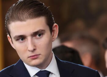 Barron Trump should be drafted to fight in Iran war