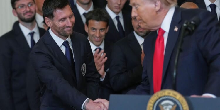 Messi, Inter Miami feted by Trump at the White House