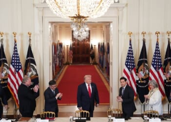 Trump calls on Congress to pass bill aimed at bolstering college sports