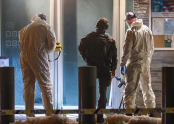 Police in Norway investigate an explosion outside the U.S. Embassy in Oslo