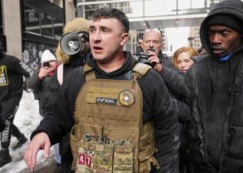 Several protesters arrested outside New York City mayor’s home after ‘suspicious devices’ ignited