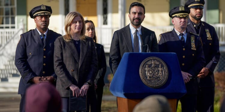 Explosives thrown at anti-Mamdani rally being investigated for links to Islamic State, says NYPD