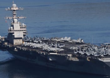 Fire breaks out aboard USS Gerald R. Ford in Red Sea, 2 sailors injured