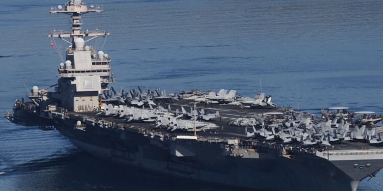 Fire breaks out aboard USS Gerald R. Ford in Red Sea, 2 sailors injured