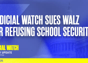 Judicial Watch Sues Walz for Refusing School Security