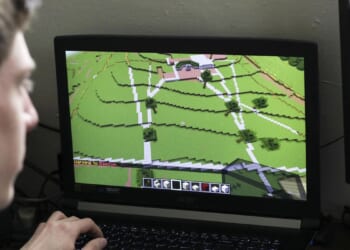 U.S. room constructed in Uncensored Library built inside ‘Minecraft’