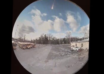 Seven-ton meteor that fell from the Cleveland sky could be seen several states away