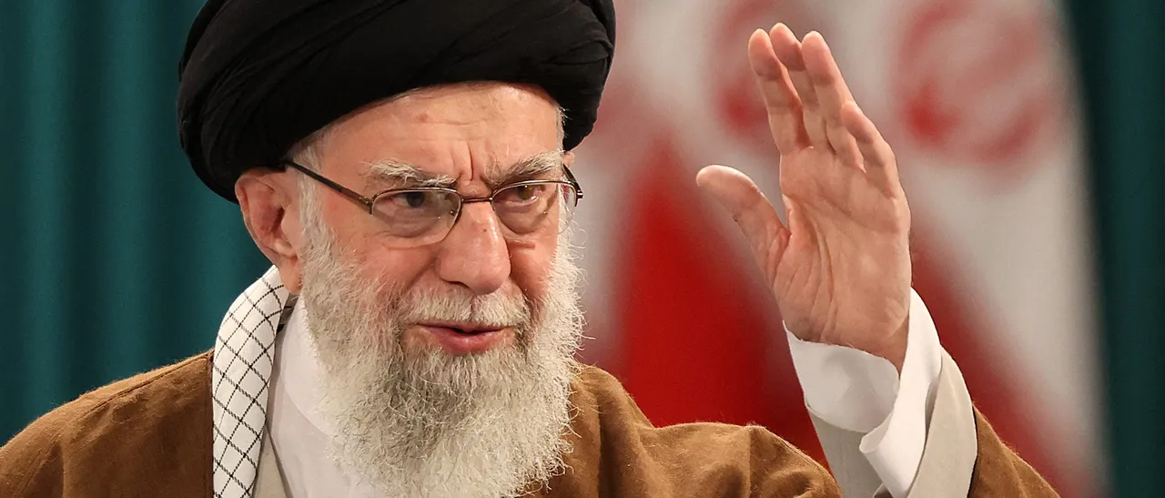 Iranian Supreme Leader Ayatollah Ali Khamenei waves to his supporters in Tehran on May 10, 2024.