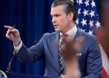 Pentagon spokesman says it will issue new press credentials but remove media offices