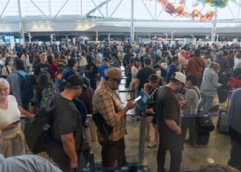 Houston airport has become a symbol for the shutdown’s impacts on air travel