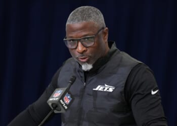 Aaron Glenn Says Geno Smith Is “Our Guy” as Jets Make It Official at NFL Meetings in Phoenix, AZ