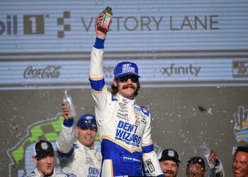 Blaney Chases Down Ty Gibbs Late at Phoenix to End Reddick’s Run, Cap a Penske Desert Sweep