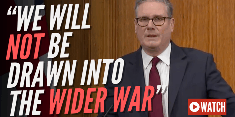 Britain Will Not Be Drawn Into the Wider War With Iran – Guido Fawkes