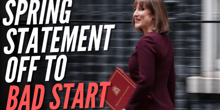 Business Leader Confidence Slides on Day Before Reeves' Spring Statement – Guido Fawkes