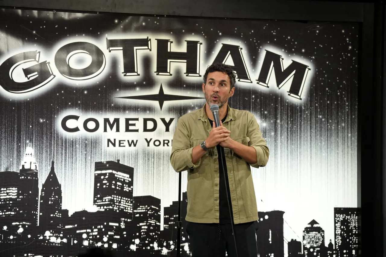 NEW YORK, NEW YORK - OCTOBER 01: Comedian Mark Normand performs during 