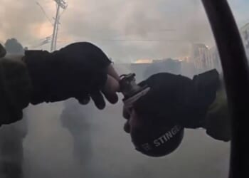 Flash Bangs and Tear Gas? Just Another Day Keeping Portland Weirdos in Check [WATCH]