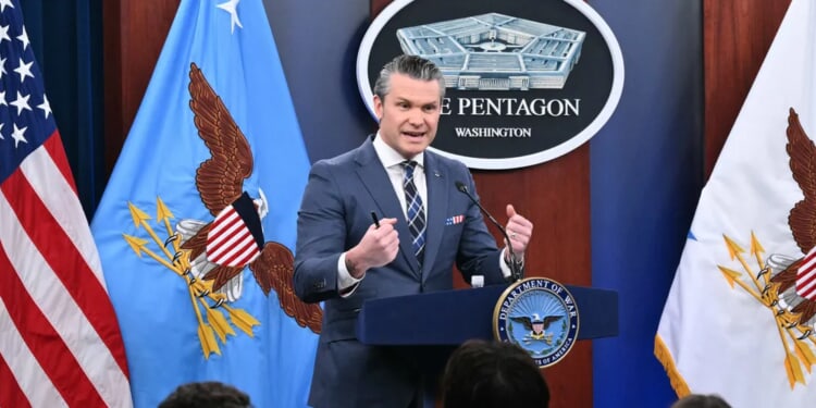 Hegseth Blames Biden For Drained US Stockpiles Amid Iran War