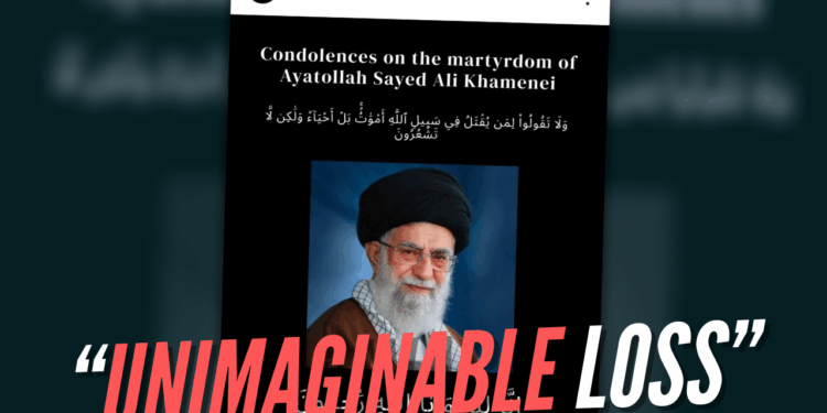 Henry Jackson Society Writes to UCL and DfE After Students Mourn 'Unimaginable Loss' of Ayatollah – Guido Fawkes